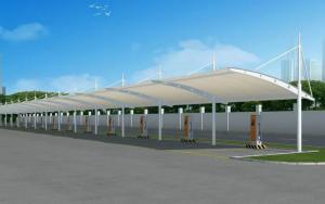 湘阴县膜结构停车棚