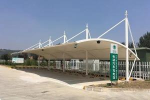 湘阴县膜结构停车棚